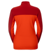 SCOTT Defined Light Midlayer-Pullover Damen – Turbo Red - Toasted Red – Rückansicht