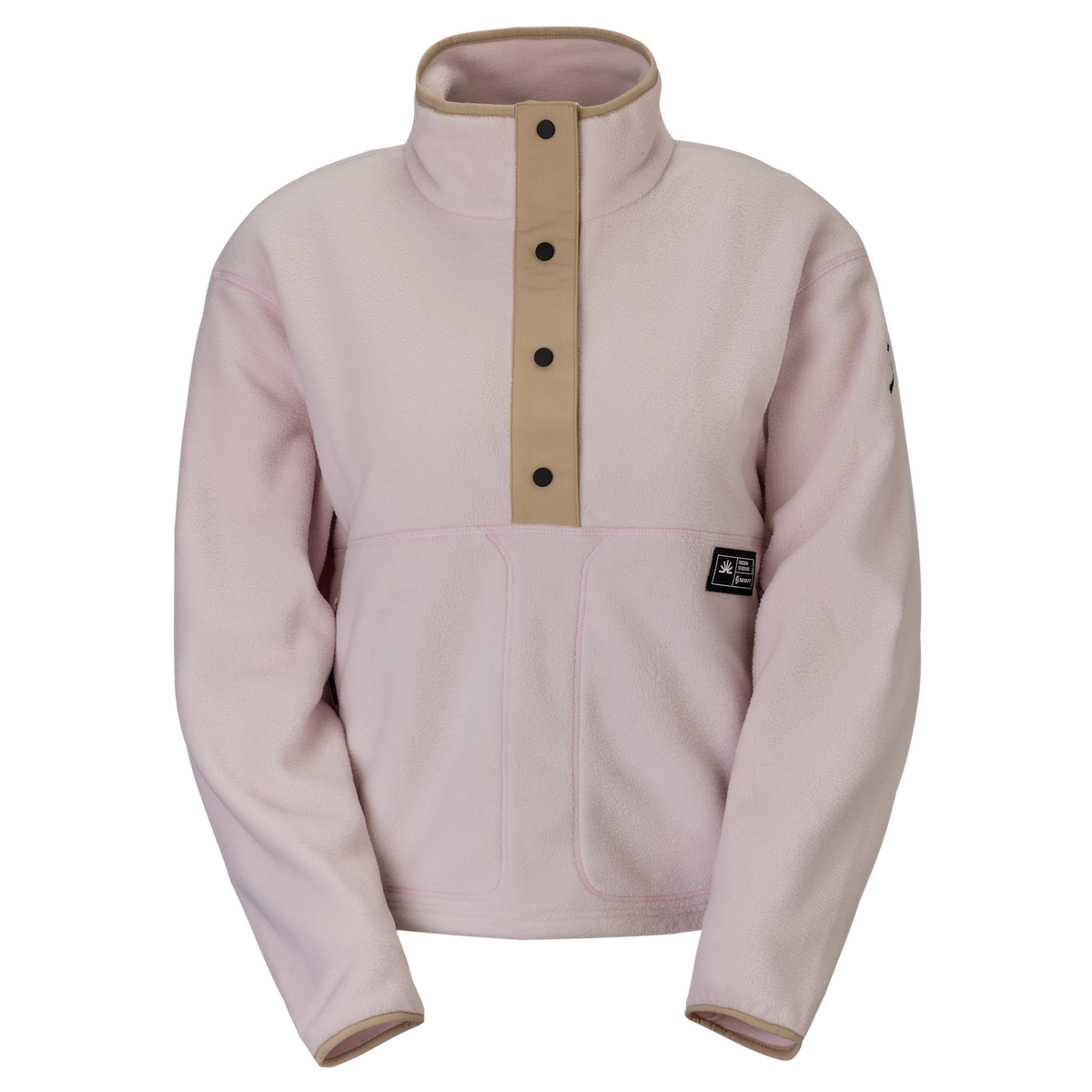 SCOTT Escape Original Fleece Pullover Damen - Wax Pink Vorderansicht