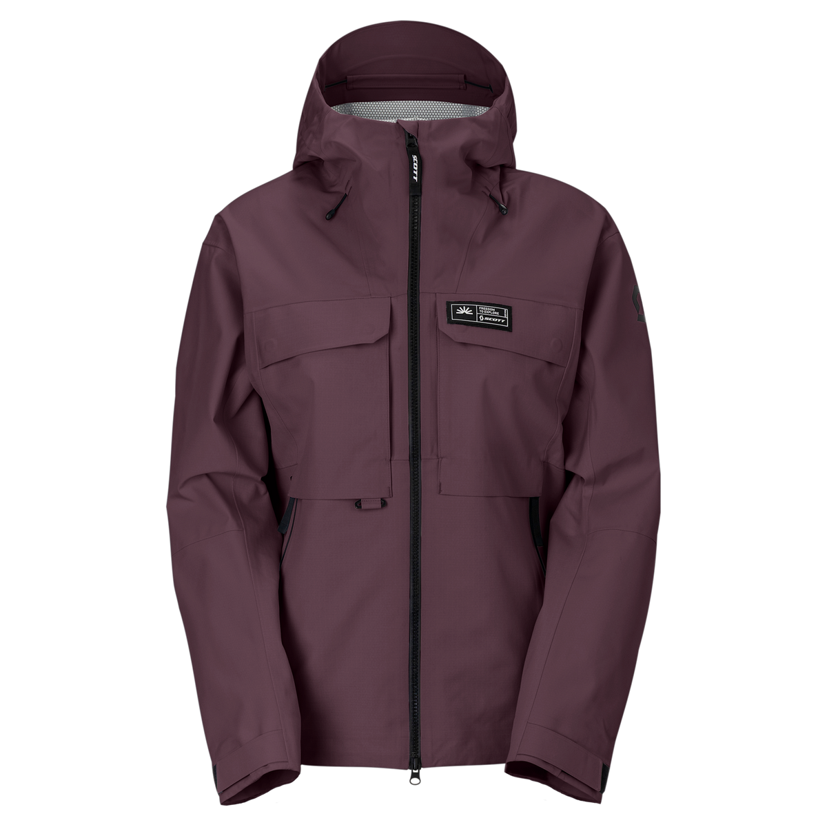 SCOTT Explorair Escape 2.5L Wintersportjacke Damen – Cocoa Red
