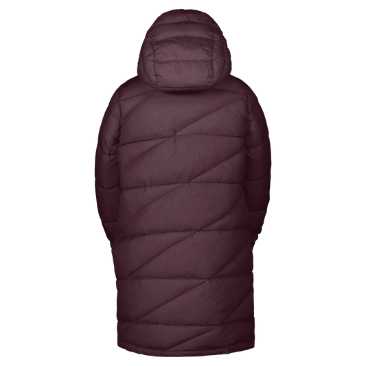 SCOTT Insuloft Warm Parka Damen – Cocoa Red Rückansicht