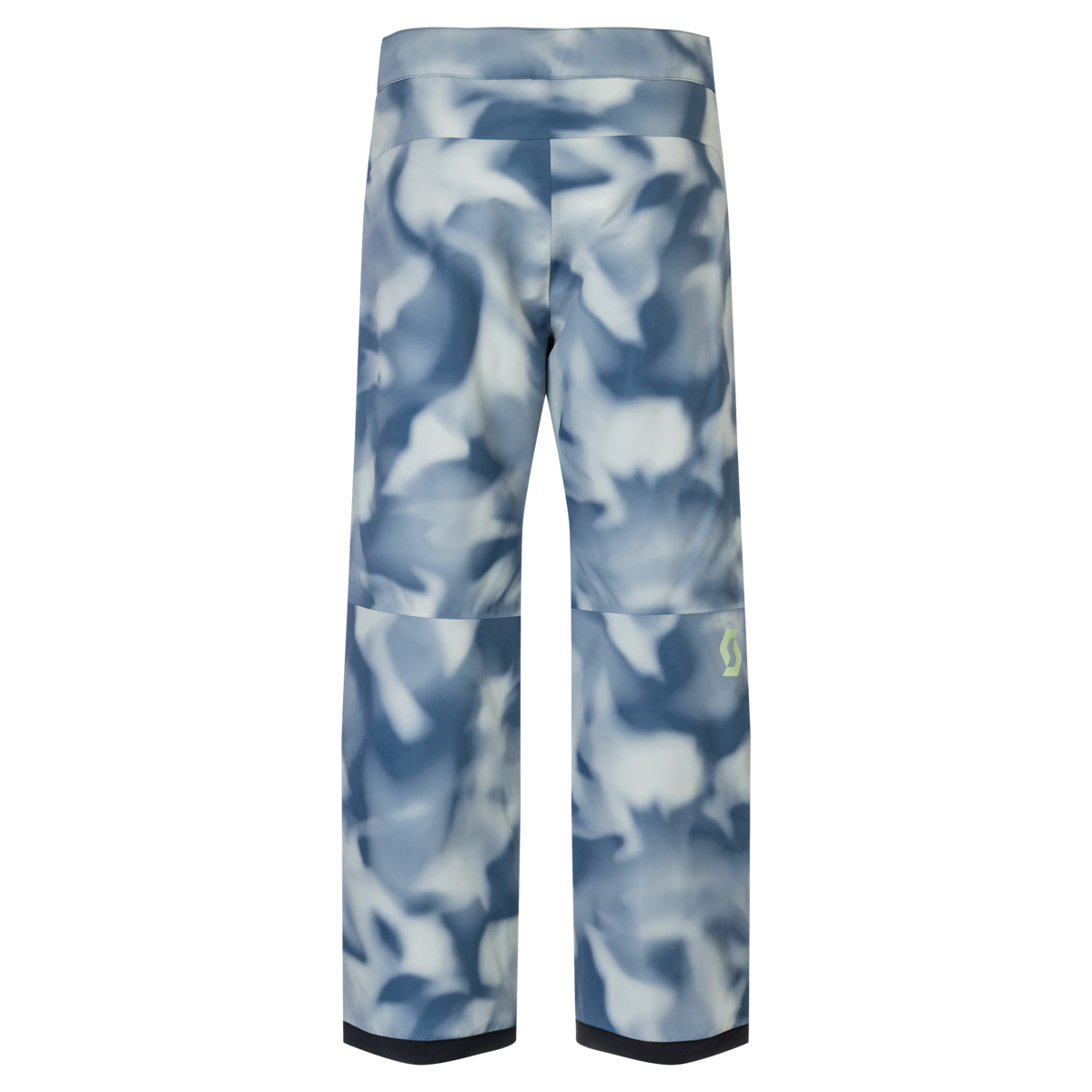 SCOTT Ultimate Dryo Wintersporthose Kinder – Dusk Blue Print Rückansicht