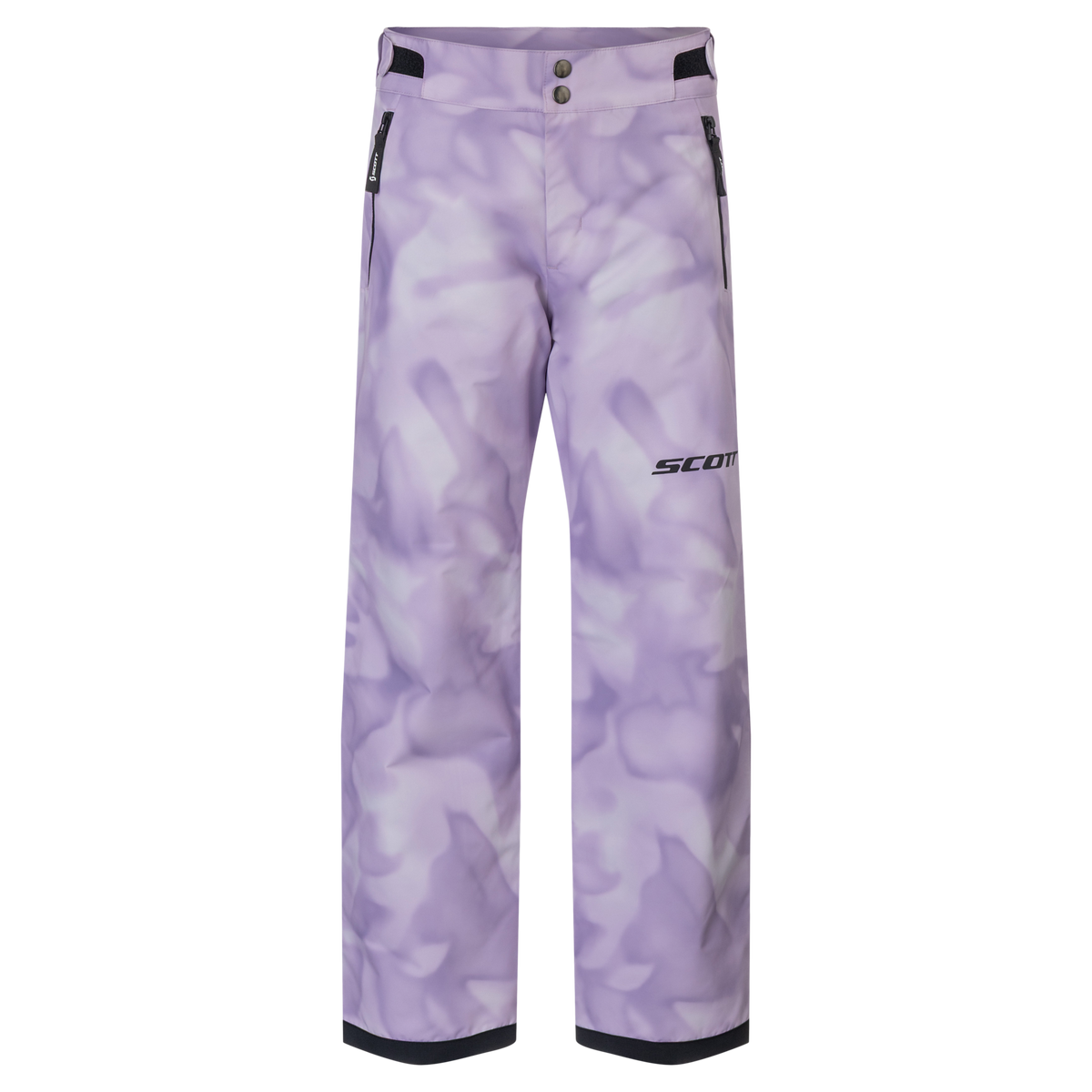 SCOTT Ultimate Dryo Wintersporthose Kinder – Sherbet Purple Print Vorderansicht