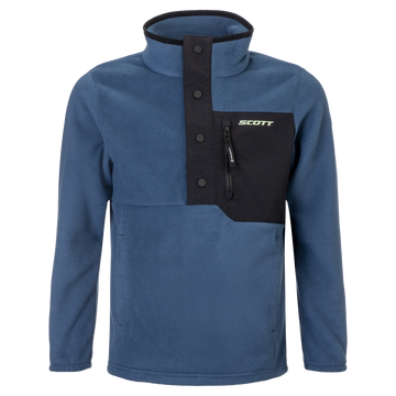 SCOTT Original Fleece-Pullover Kinder – Dusk Blue Vorderansicht