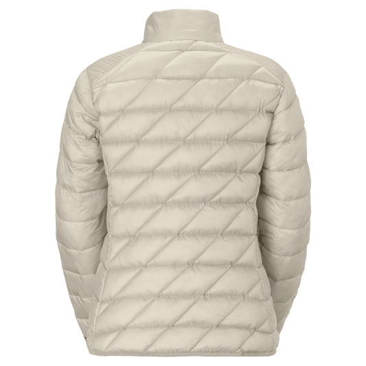 SCOTT Insuloft Tech PrimaLoft Isolationsjacke Damen – Latte Beige Rückansicht