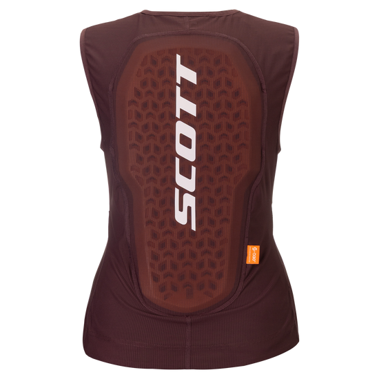 SCOTT Airflow Protektorweste Damen - Cocoa Red