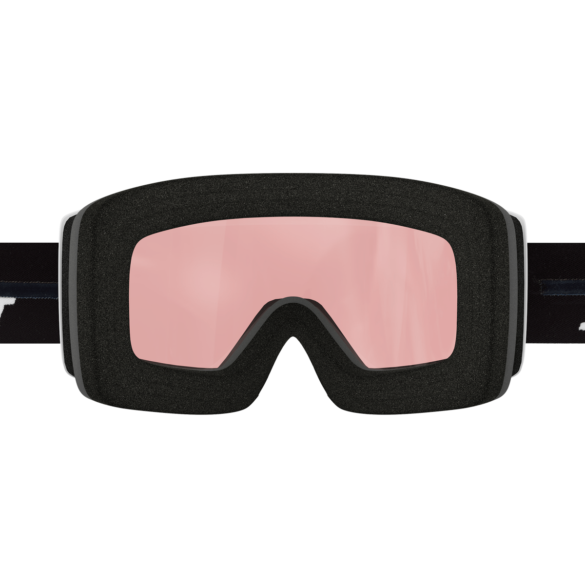 SCOTT Trace Pro Compact Skibrille – White - Green Chrome S2 – Ansicht 5