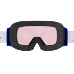 SCOTT Shield Pro Junior Skibrille - Blue - White - Silver Chrome S2