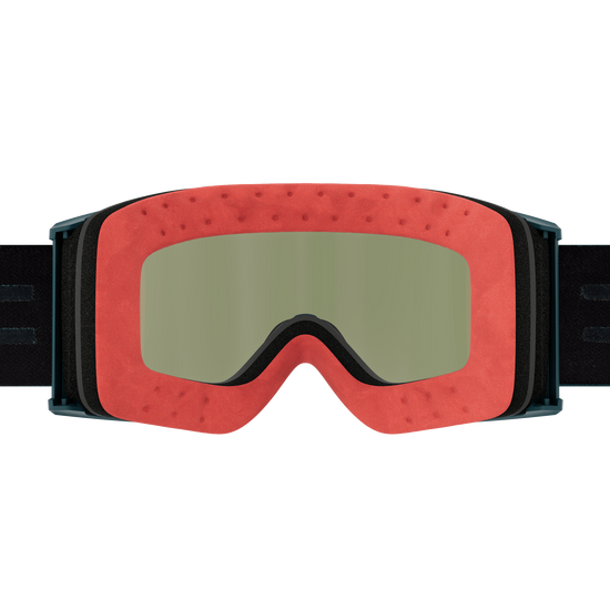 SCOTT Ambit Skibrille - Petrol Green - AMP Ice Chrome S2 - Ansicht 5