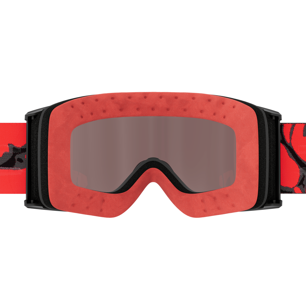 SCOTT Ambit Skibrille - Black - Red - AMP Black Chrome S3 - Ansicht 5