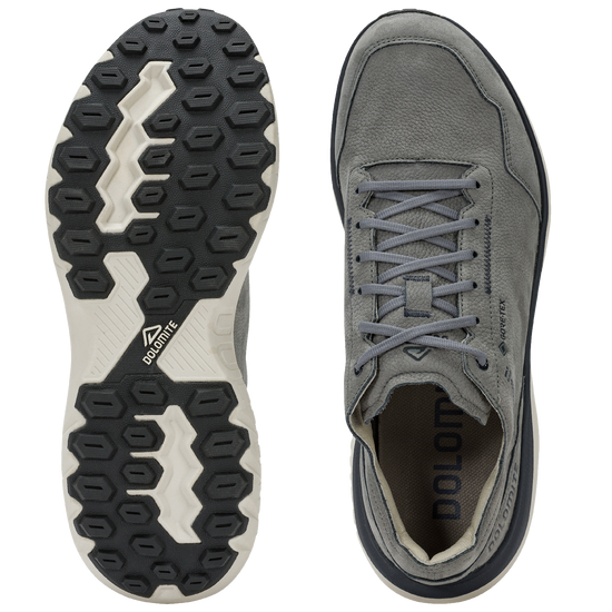 Dolomite Carezza Go Leather GTX Herrenschuh – Storm Grey – Ansicht 3