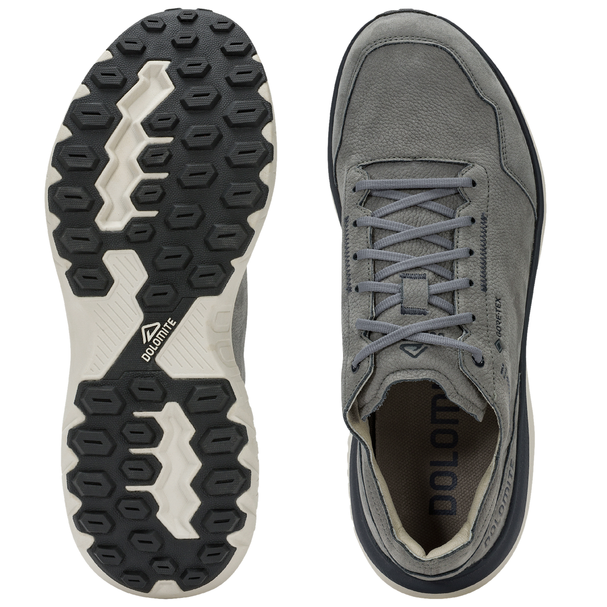 Dolomite Carezza Go Leather GTX Herrenschuh – Storm Grey – Ansicht 3