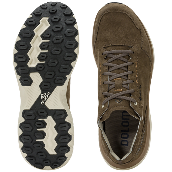 Dolomite Carezza Go Leather GTX Herrenschuh – Dark Brown – Ansicht 3