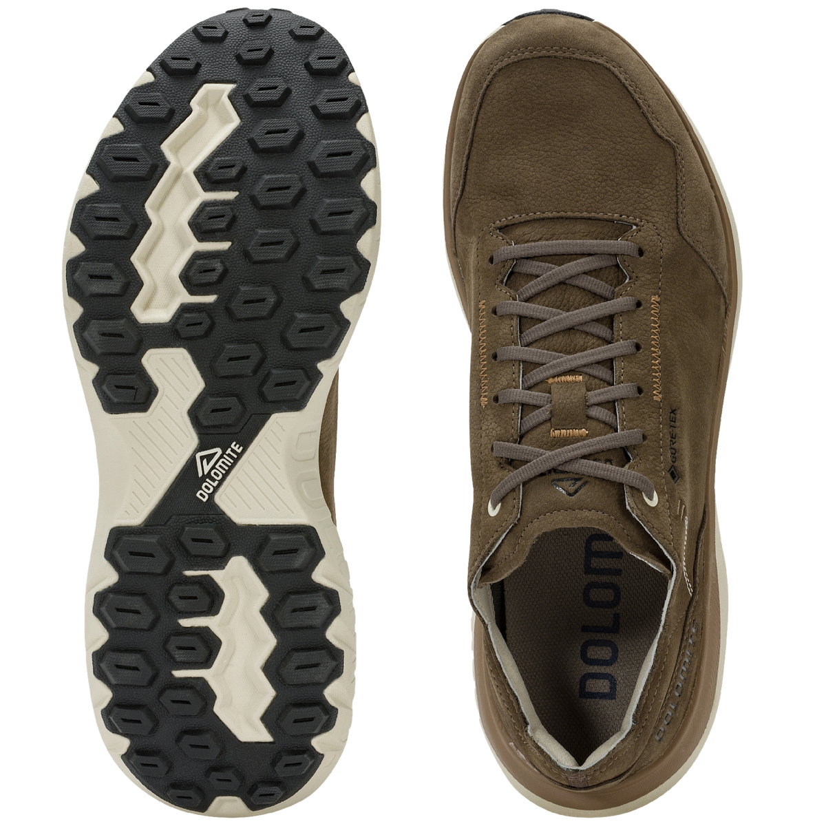 Dolomite Carezza Go Leather GTX Herrenschuh – Dark Brown – Ansicht 3