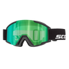 SCOTT Shield Pro Junior Skibrille - Black - Green Chrome S2