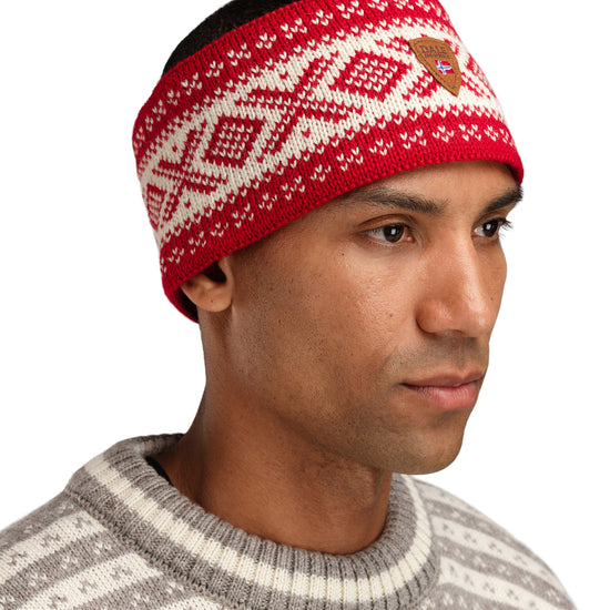 Dale Of Norway CORTINA 1956 HEADBAND Red White One size - PeakStyle
