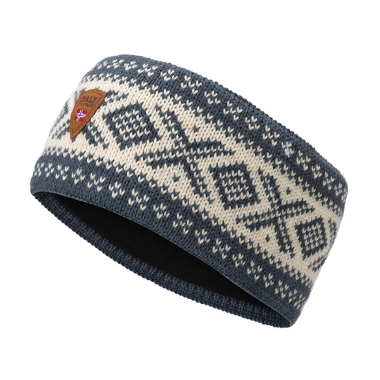 Dale Of Norway CORTINA 1956 HEADBAND Steel Offwhite One size - PeakStyle