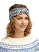 Dale Of Norway CHRISTIANIA HEADBAND Grey Offwhite One size - PeakStyle