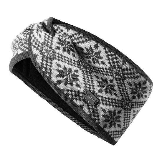 Dale Of Norway CHRISTIANIA HEADBAND Grey Offwhite One size - PeakStyle