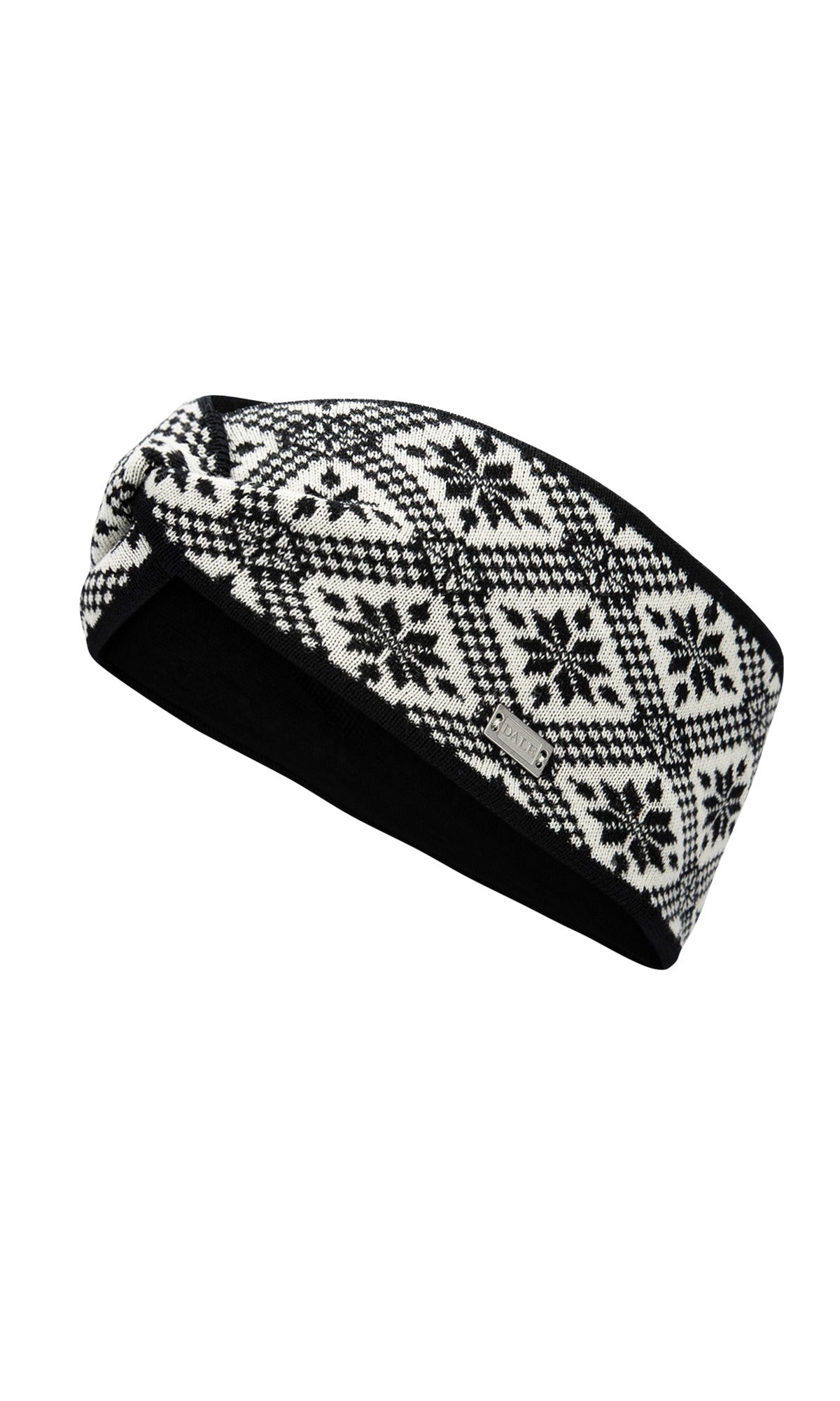 Dale Of Norway CHRISTIANIA HEADBAND Black Offwhite One size - PeakStyle
