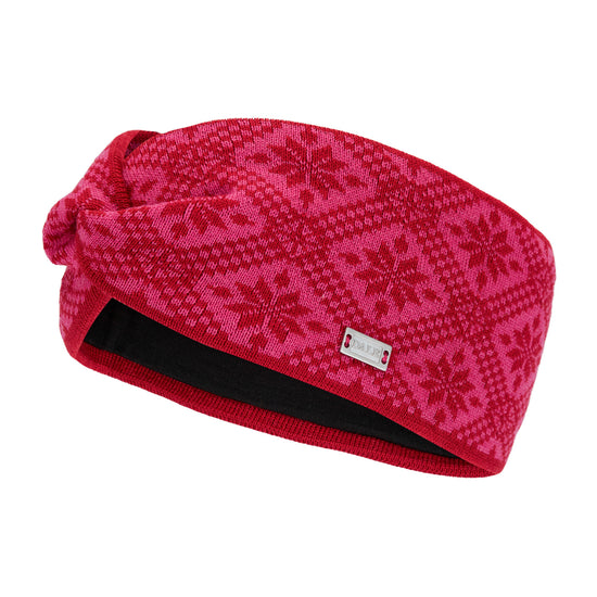 Dale Of Norway CHRISTIANIA HEADBAND Raspberry Allium One size - PeakStyle