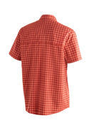 Maier Sports M MATS S/S orange check 46 - PeakStyle