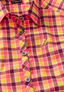 Maier Sports W PALOMA red yellow check 36 - PeakStyle