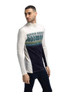 Dale Of Norway M VAIL MASCULINE BASELAYER HALF ZIP Navy Offwhite XXL - PeakStyle