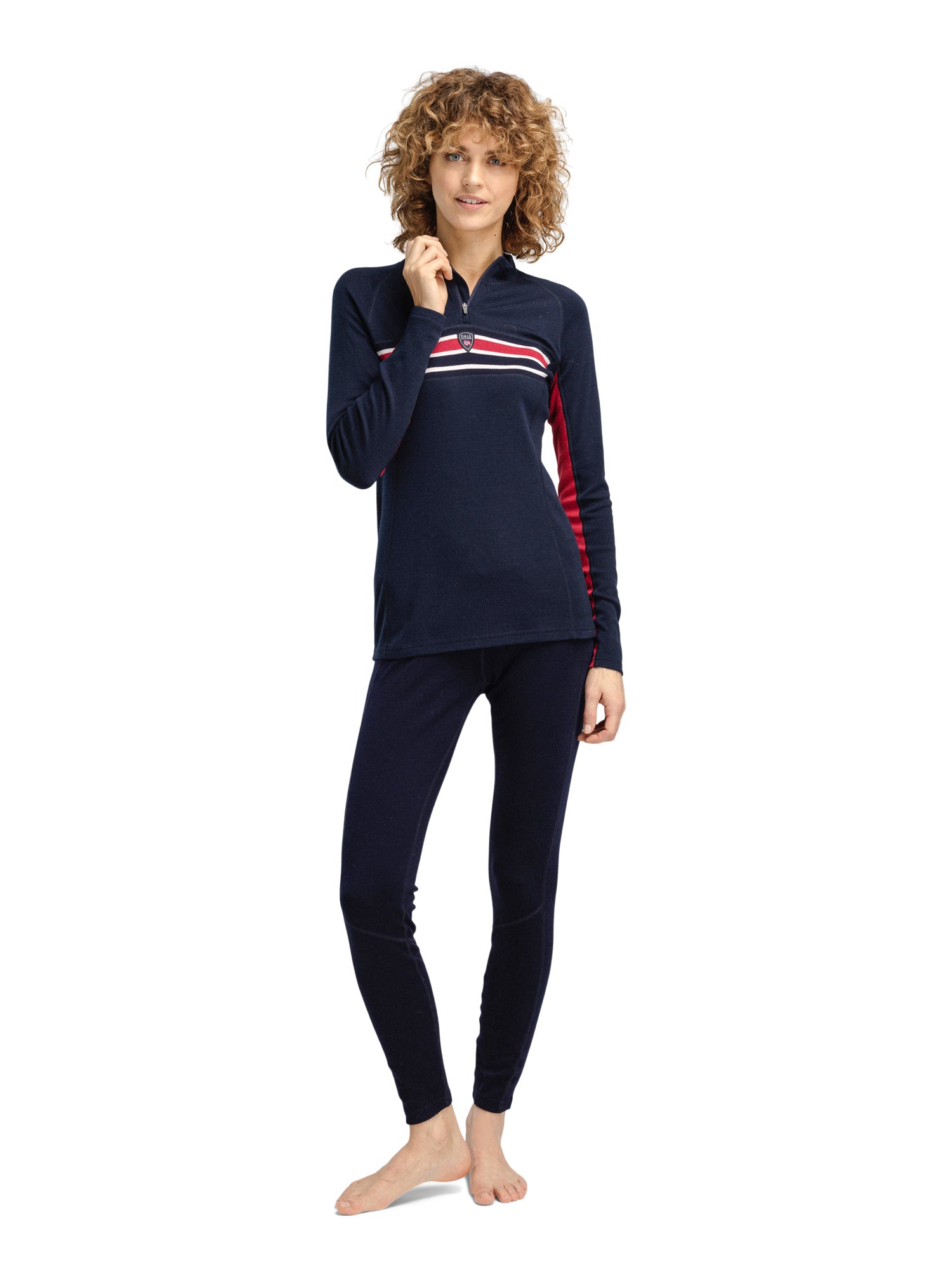 Dale Of Norway W AKSLA FEMININE BASELAYER PANTS Navy XL - PeakStyle