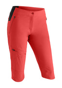 Maier Sports W INARA SLIM CAPRI VARIO red orcher 34 - PeakStyle