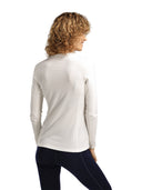 Dale Of Norway W FALKEBERG FEMININE BASELAYER CREW NECK Offwhite Navy XL - PeakStyle