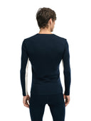 Dale Of Norway M VAIL MASCULINE BASELAYER CREW NECK Offwhite Navy XXL - PeakStyle