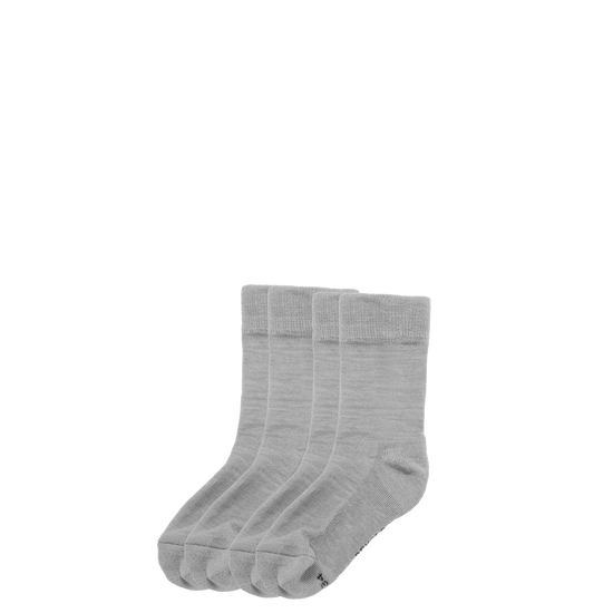 Devold DAILY MEDIUM Kinder Merinosocken 2er-Pack GREY MELANGE Packshot