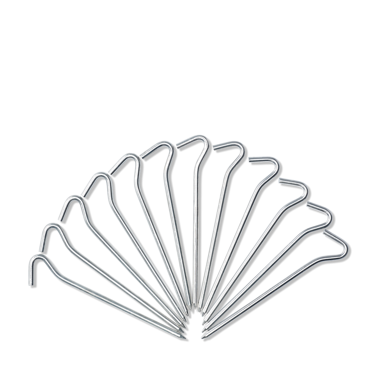 Jack Wolfskin POWER PEG (12 PCS) Silver Front Packshot