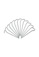 Jack Wolfskin POWER PEG (12 PCS) silver One Size - PeakStyle