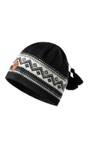 Dale Of Norway VAIL HAT Black White Grey Sand One size - PeakStyle