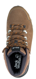 Jack Wolfskin W REFUGIO TEXAPORE MID W brown apricot 43 - PeakStyle