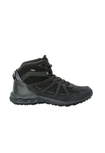 Jack Wolfskin M WOODLAND 2 TEXAPORE MID M black 48 - PeakStyle
