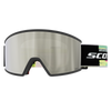 SCOTT Ambit Skibrille - Black - Neon Yellow - AMP White Chrome S2 - Ansicht 1