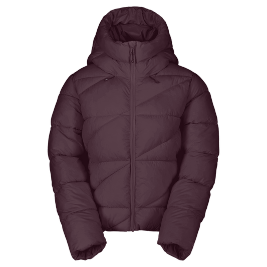 SCOTT Insuloft Warm Isolationsjacke Damen - Cocoa Red - Vorderansicht