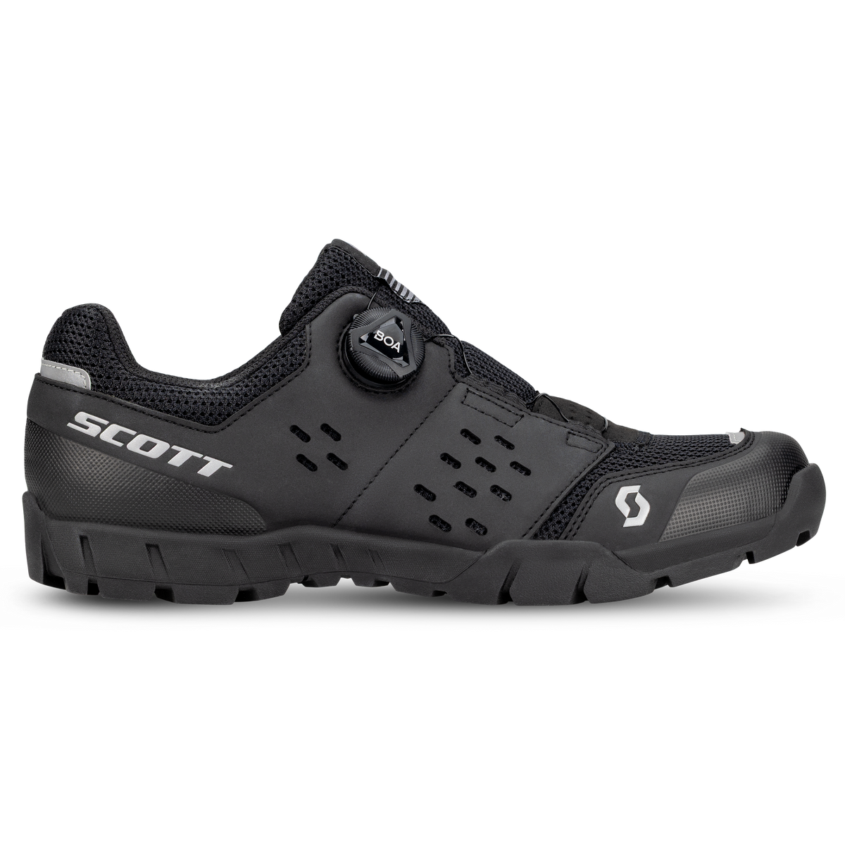 Scott All Mountain Crus-r Herren Mountainbikeschuh | Black | Ansicht 2