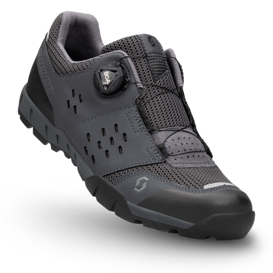 Scott All Mountain Crus-r Herren Mountainbikeschuh | Dark Grey - Black | Packshot