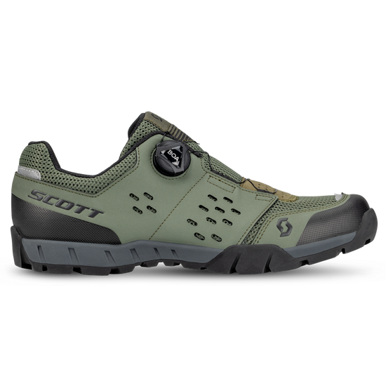 Scott All Mountain Crus-r Herren Mountainbikeschuh | Fir Green - Black | Ansicht 2