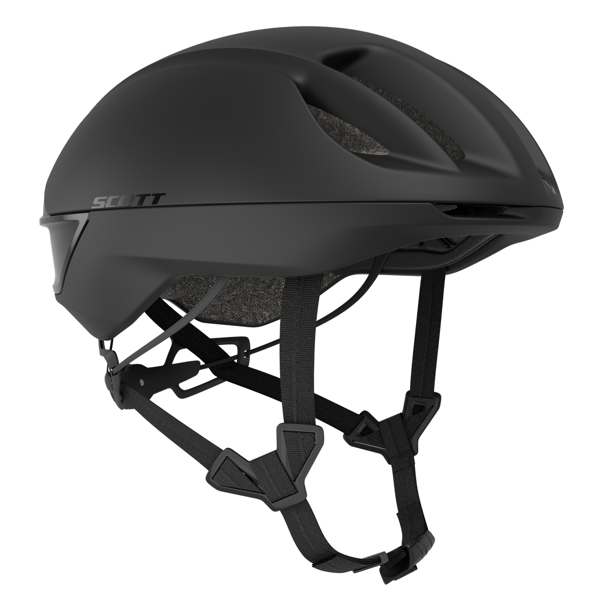 SCOTT Cadence RC Mips (CE) Helm – Black – Hauptansicht