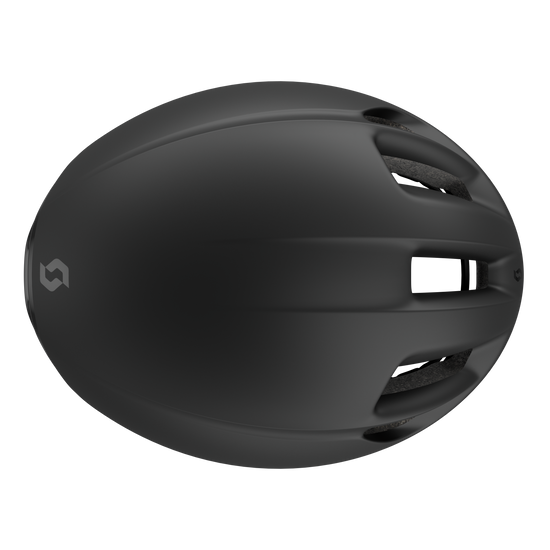 SCOTT Cadence RC Mips (CE) Helm – Black – Rückansicht