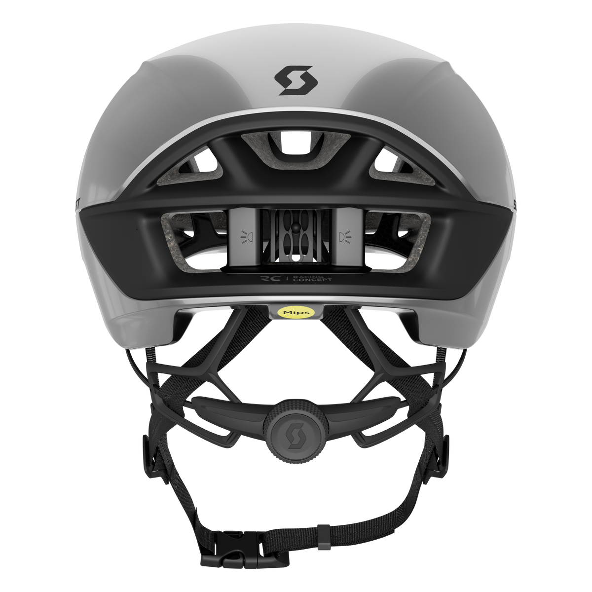 SCOTT Cadence RC Mips (CE) Helm – Chrome Silver – Detailansicht