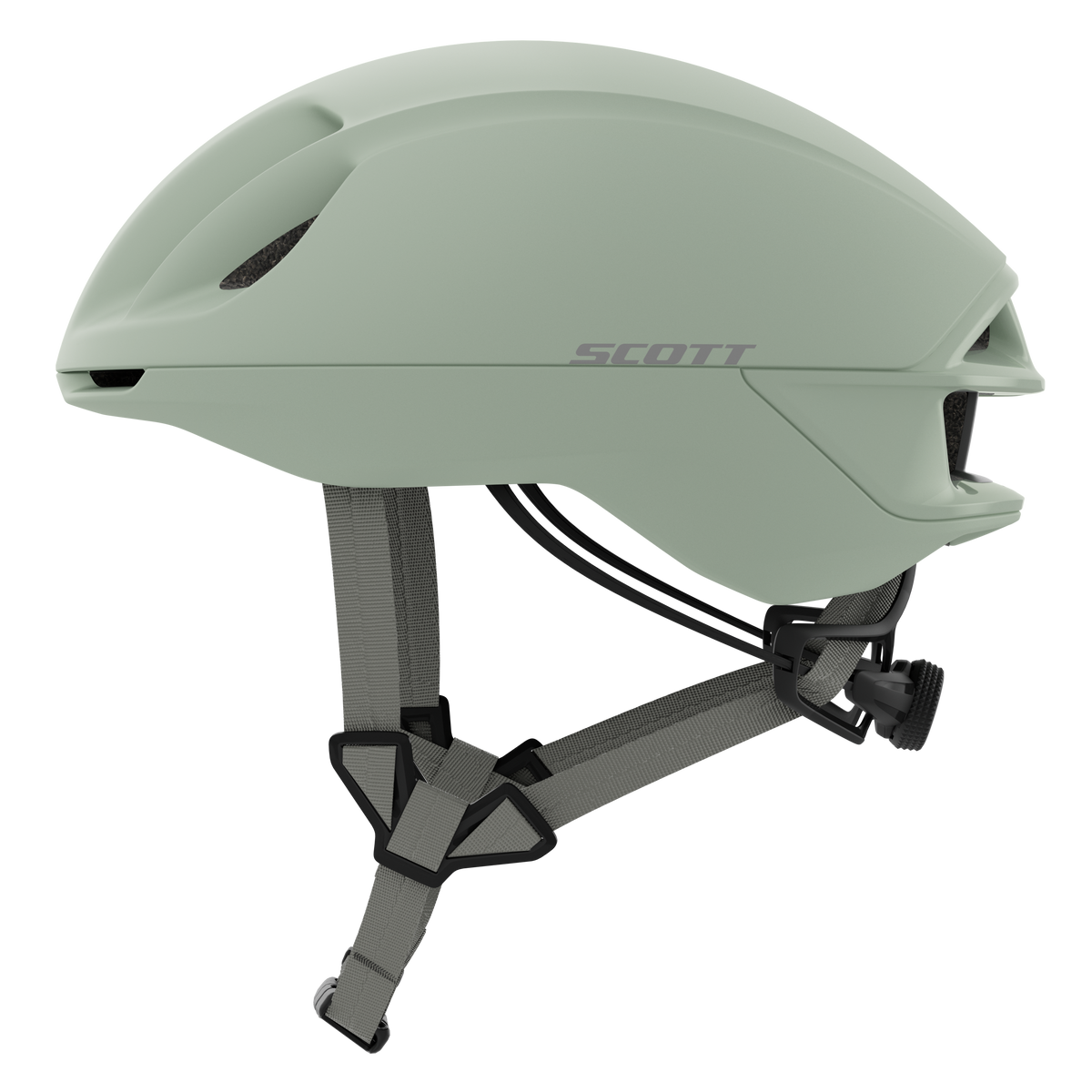 SCOTT Cadence RC Mips (CE) Helm – Milky Green – Seitenansicht