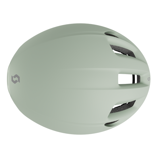 SCOTT Cadence RC Mips (CE) Helm – Milky Green – Rückansicht