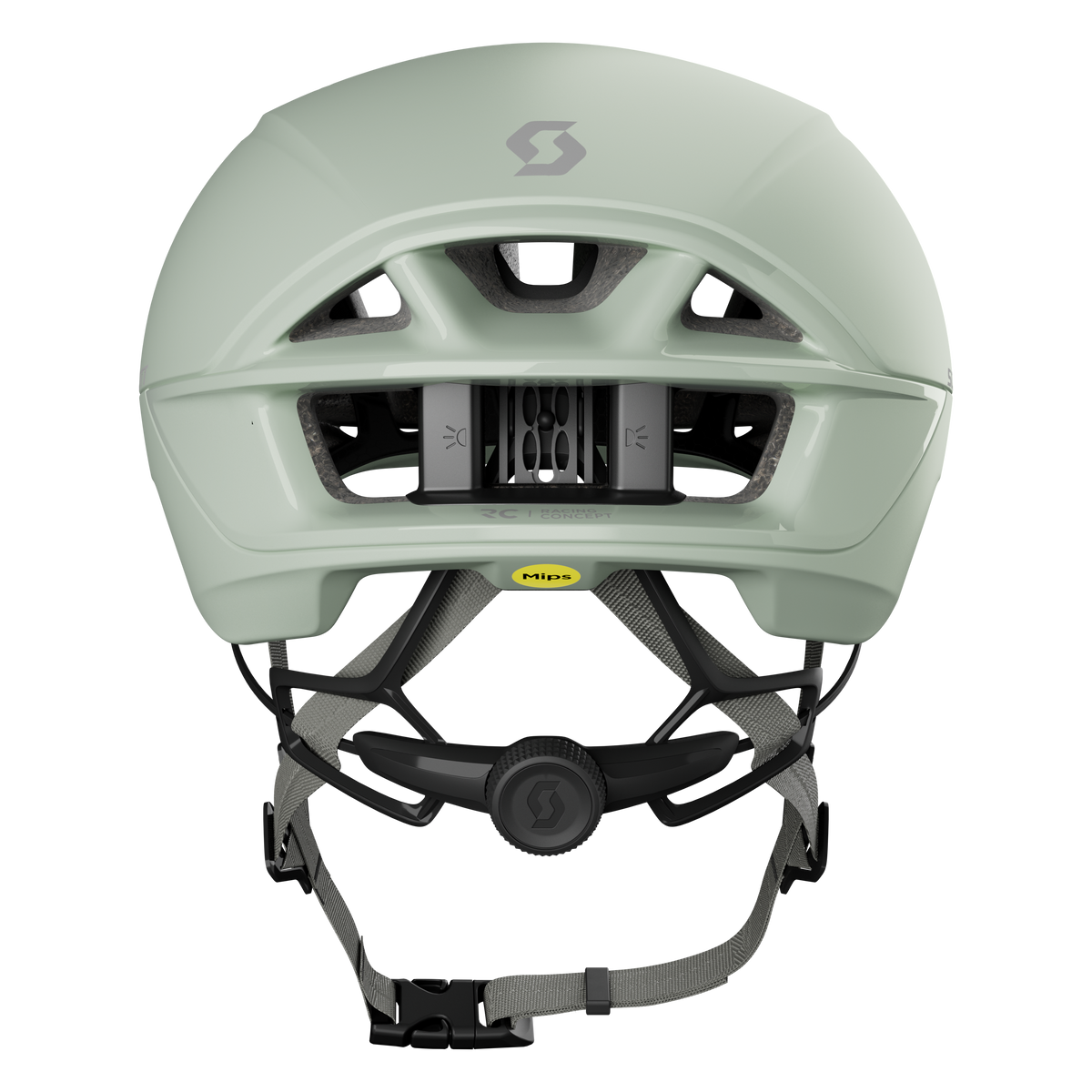SCOTT Cadence RC Mips (CE) Helm – Milky Green – Detailansicht