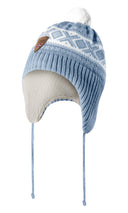 Dale Of Norway CORTINA KIDS 2-4 YEARS HAT Lightblue Offwhite 2 Year - PeakStyle