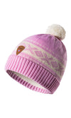 Dale Of Norway CORTINA KIDS 4-8 YEARS HAT Pink Offwhite 6 Year - PeakStyle